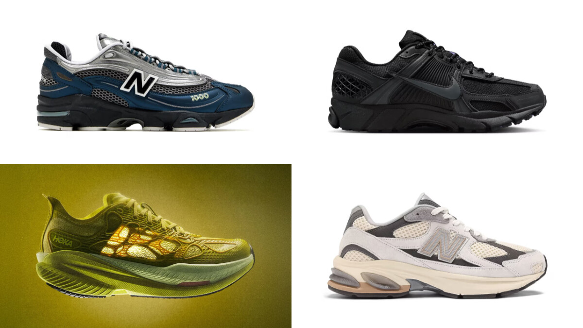 鞋頭必關注！本週最新球鞋盤點，New Balance ABZORB 1000「Brighton Grey」、HOKA Mach X Caged...今年登場，入手資訊一次看