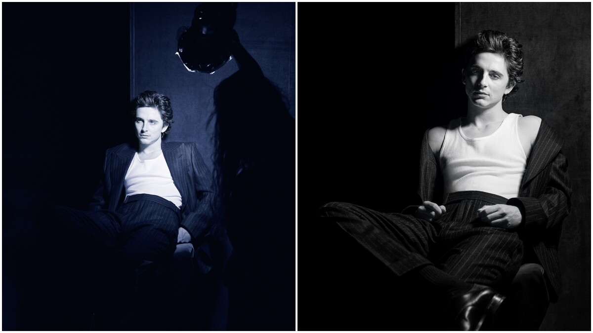 香奈兒藍色男性淬煉香精代言人提摩西．夏勒梅