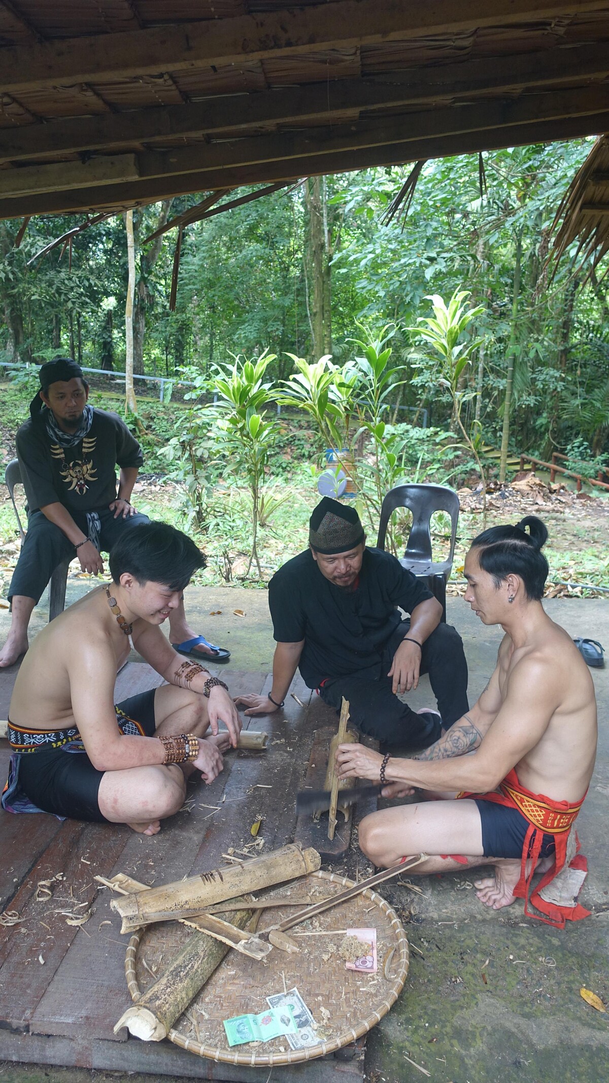 演示鑽木取火｜Melody TU 採訪拍攝