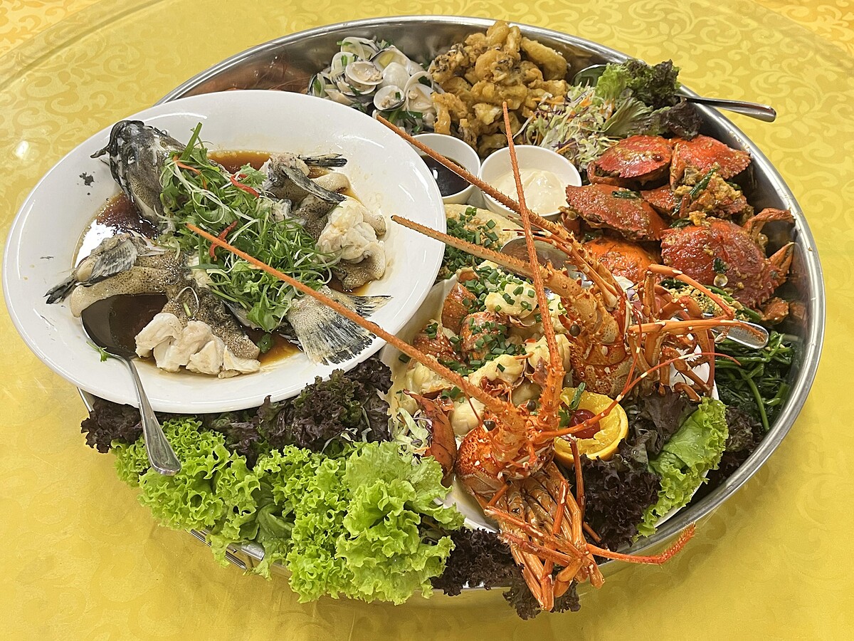 龍蝦海鮮拼盤｜Melody TU 採訪拍攝