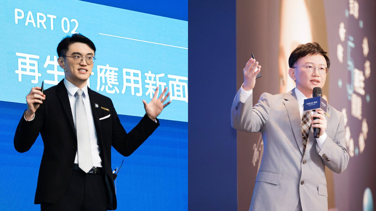 左為台北粹究美學診所楊仕安院長；右為雲林陳佩軍皮膚科診所陳佩軍院長