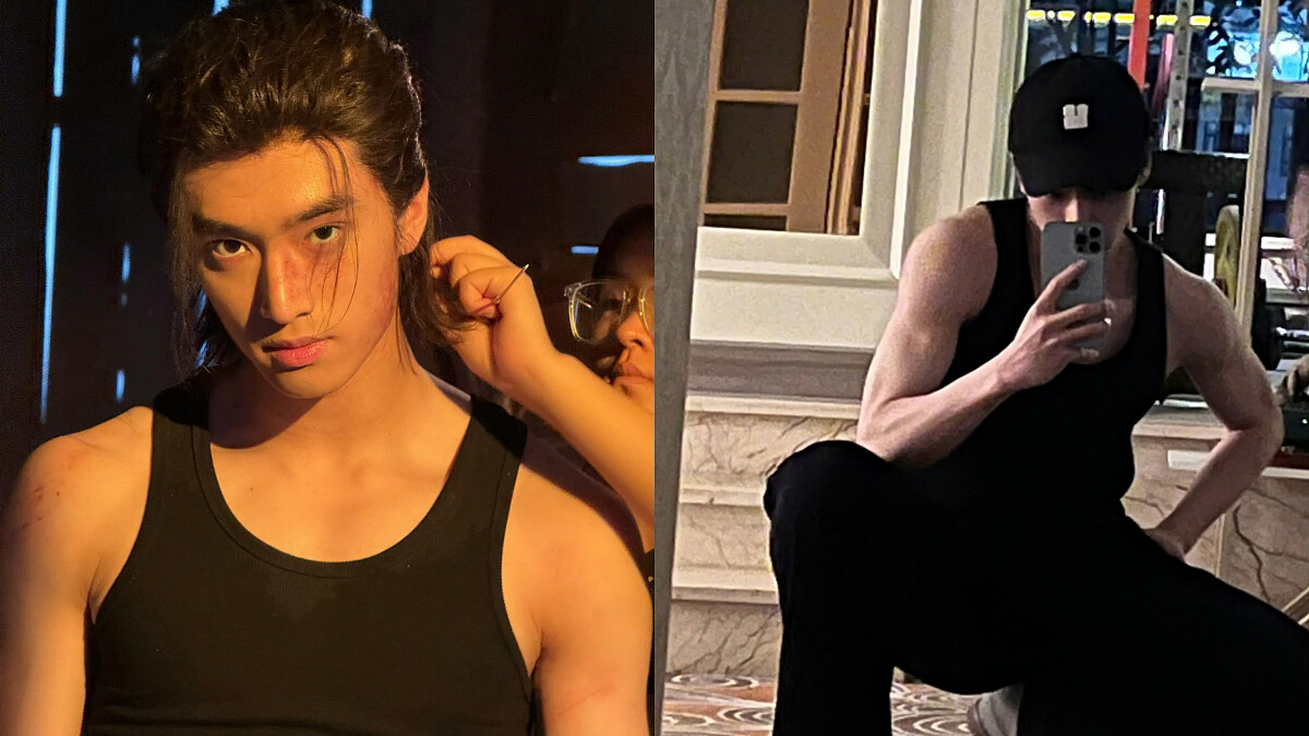 《錦月如歌》張康樂「生命在於運動」代言人，片場變健身房，硬漢、薄肌任意切換