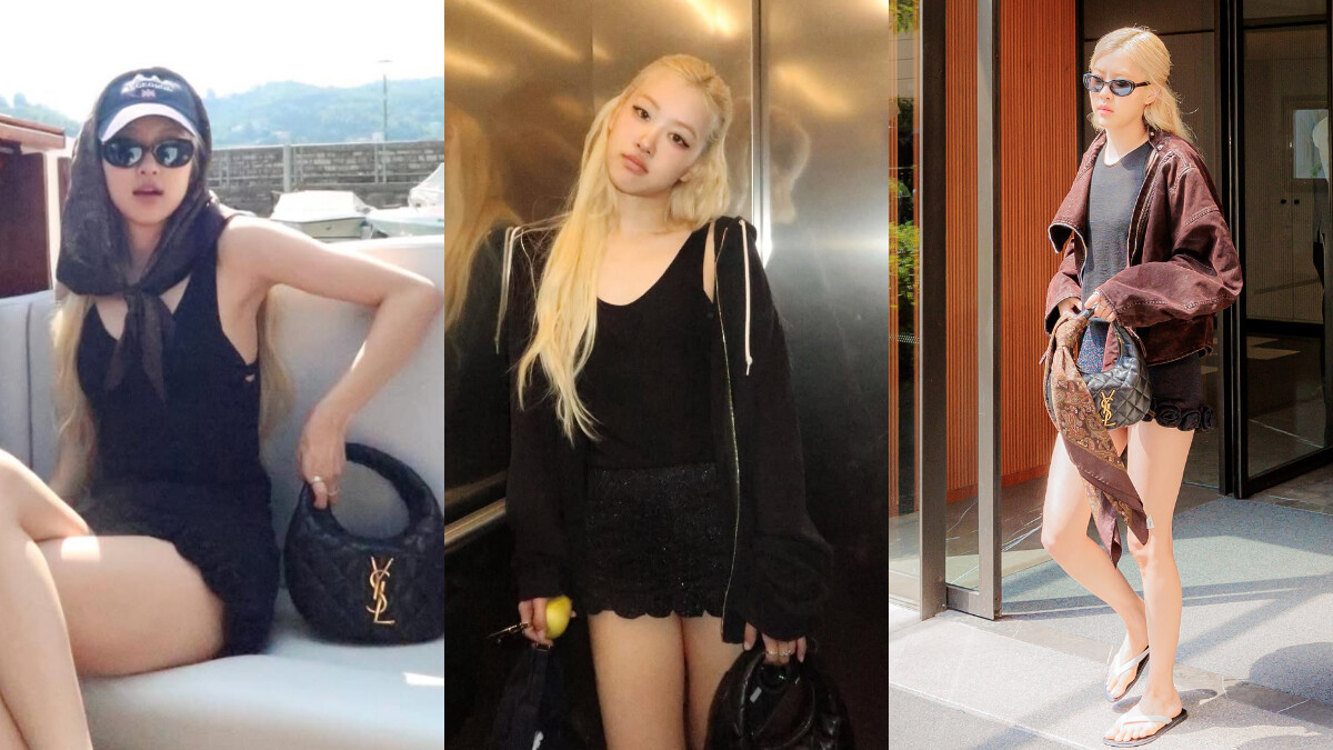 【包你入坑5原因】Saint Laurent全新Icarino手袋，Rosé遊Como湖同款台灣率先亮相