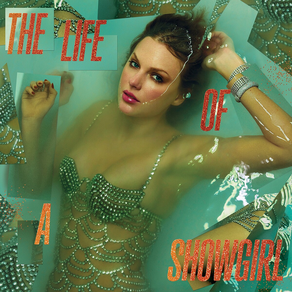 泰勒絲《The Life of a Showgirl》專輯封面