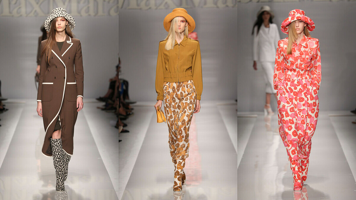 【2015春夏米蘭時裝週】70年代再回歸!Max Mara 春夏一展復古風采