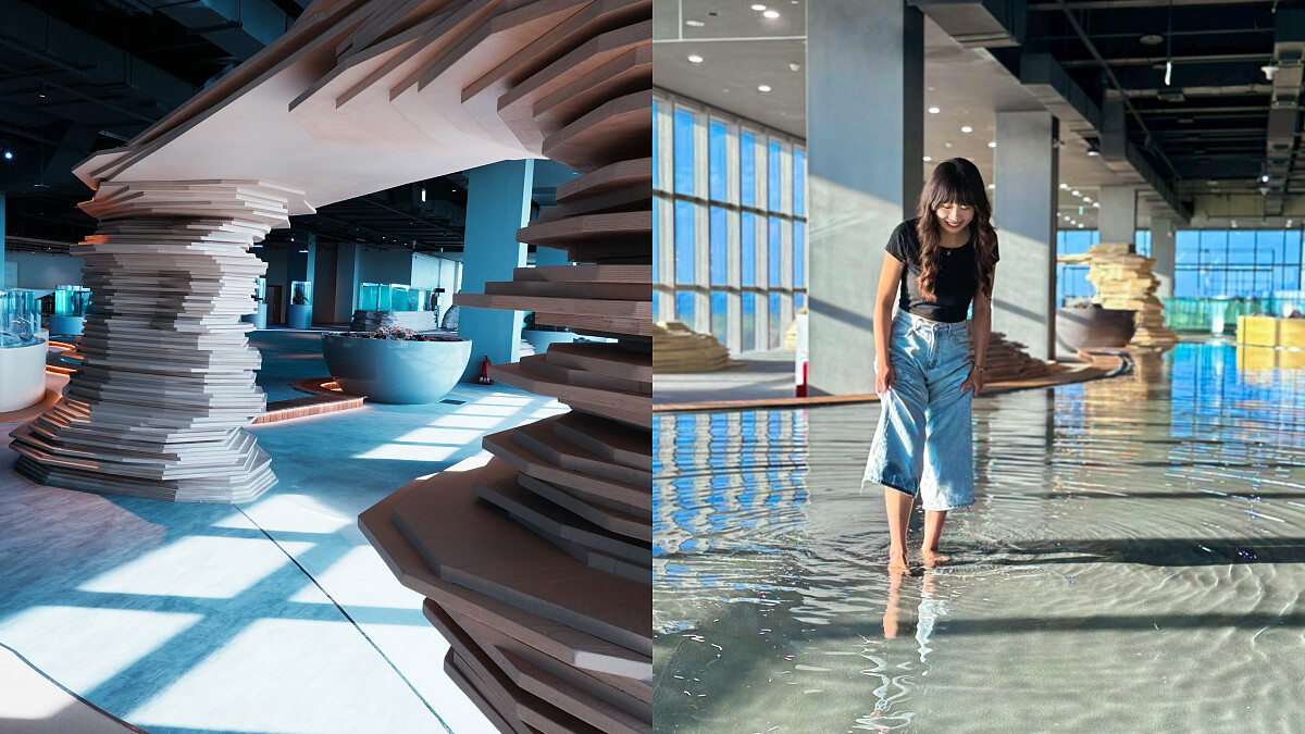 台中海洋館4樓：濕地區