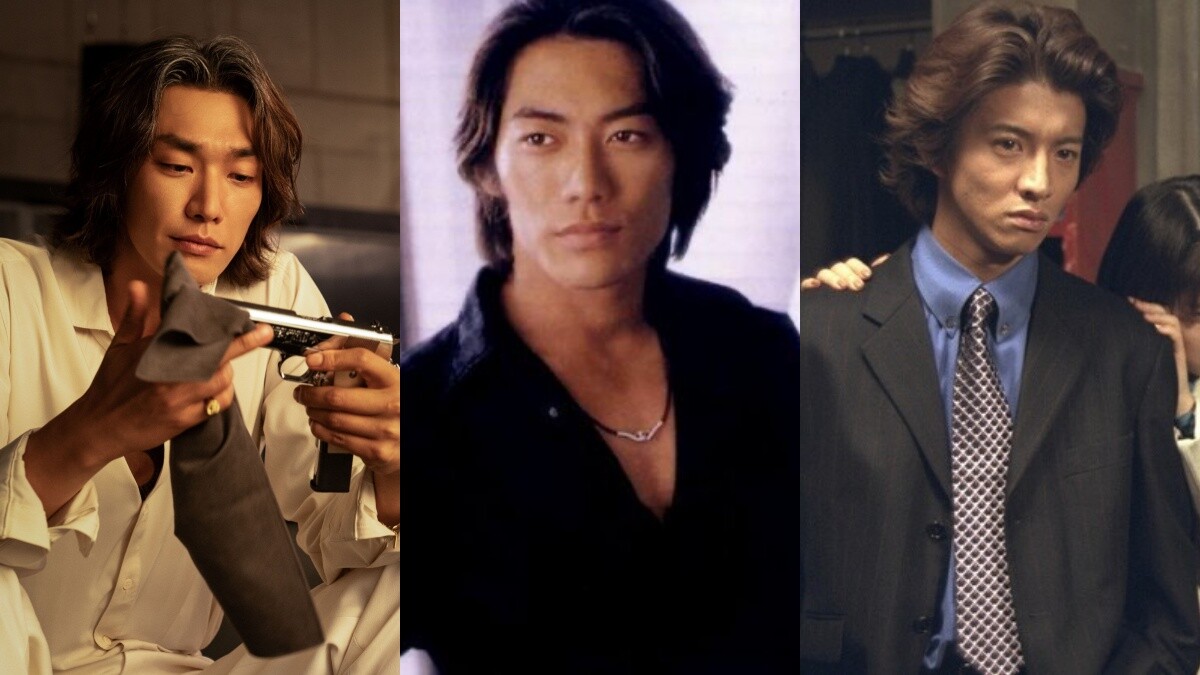 《槍口彼端》反派文百金英光撞型反町隆史？回顧90年代木村拓哉、長瀨智也⋯5位日本長髮男神