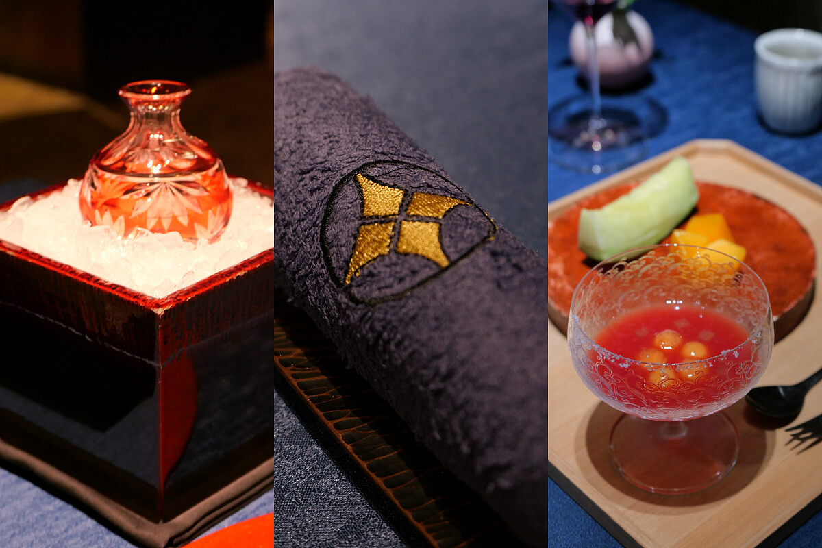 器皿、備品都是細節，全由主廚與夫人共同精挑細選。