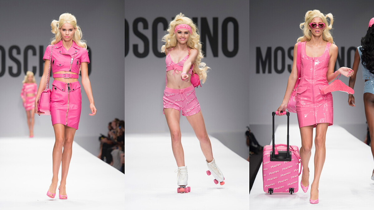 【2015春夏米蘭時裝週】Come On Girl！跟著MOSCHINO芭比娃娃一起搖擺！