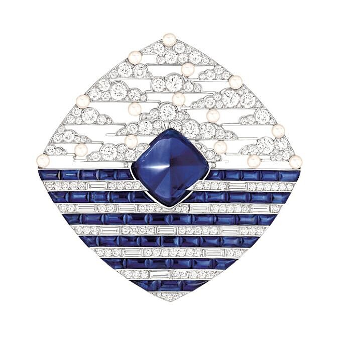 香奈兒 (Chanel) Café Society系列珠寶 法國的冬季胸針