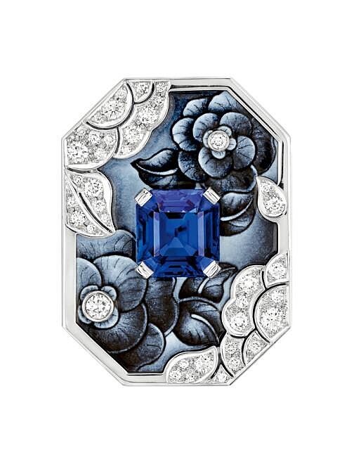 香奈兒 (Chanel) Café Society系列珠寶Vendome 茶花戒指