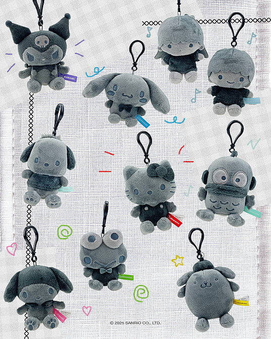 三麗鷗「Ash灰燼色」系列娃娃