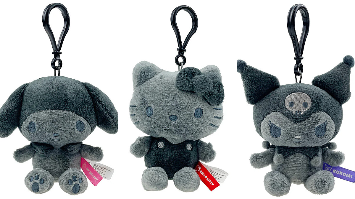 三麗鷗灰色系玩偶哪裡買？10位人氣角色價格資訊公開，Kitty、酷洛米變超帥