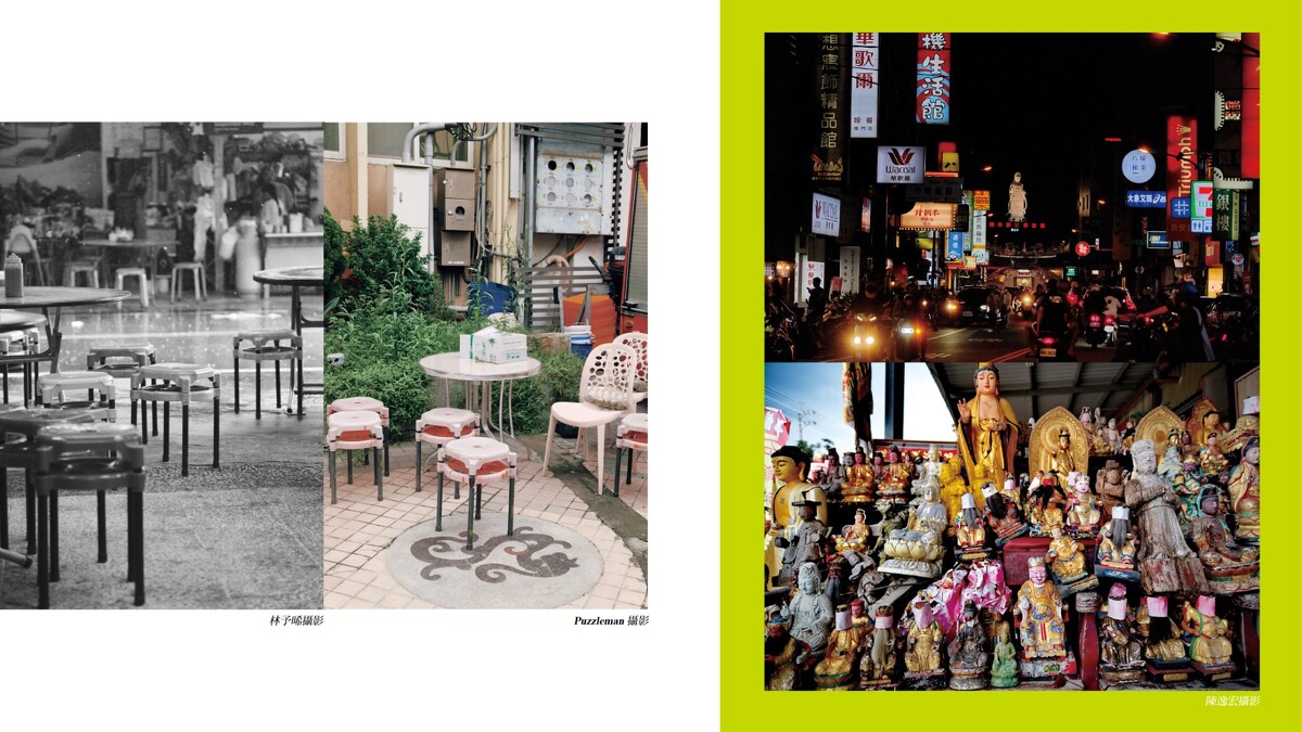 （右01）林予晞 攝影；(右02)Puzzleman Leung 攝影；（左上&下）陳逸宏 攝影