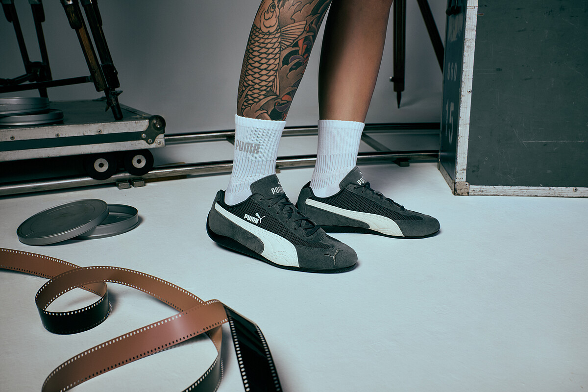 PUMA Speedcat Mesh 賽車運動鞋 男女共同 灰色 NT$3280