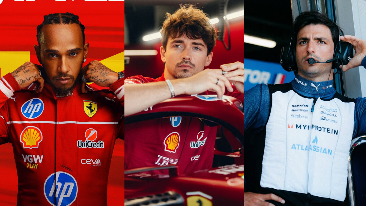 F1俊美車手這麼多 不做好肌膚管理怎麼行！Leclerc、Hamilton親授極簡保養法，Sainz最愛的精華液是這款！