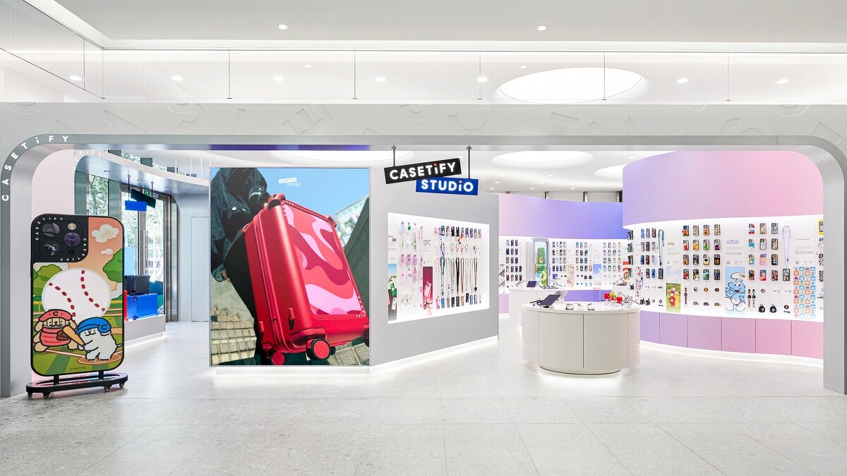 CASETiFY遠東Garden City門市實景