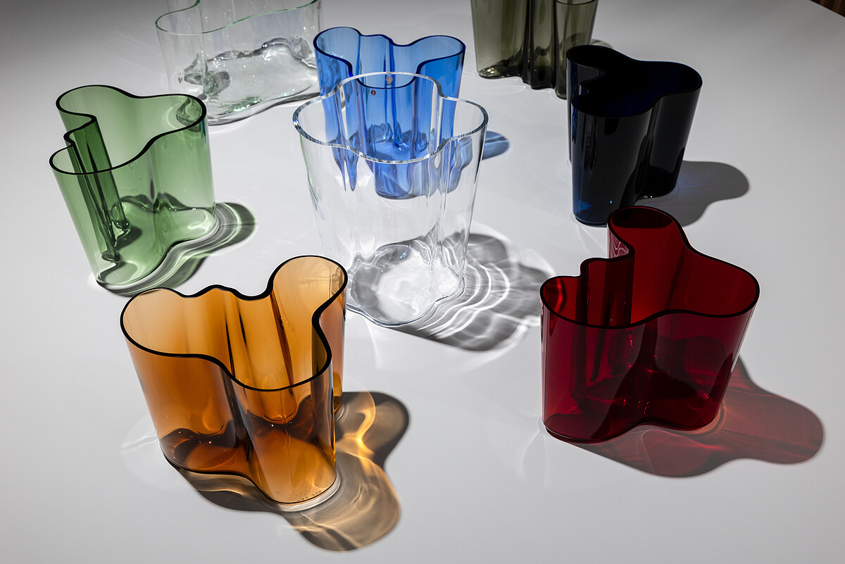 自由型態的「阿爾托花瓶」 ©忠泰美術館