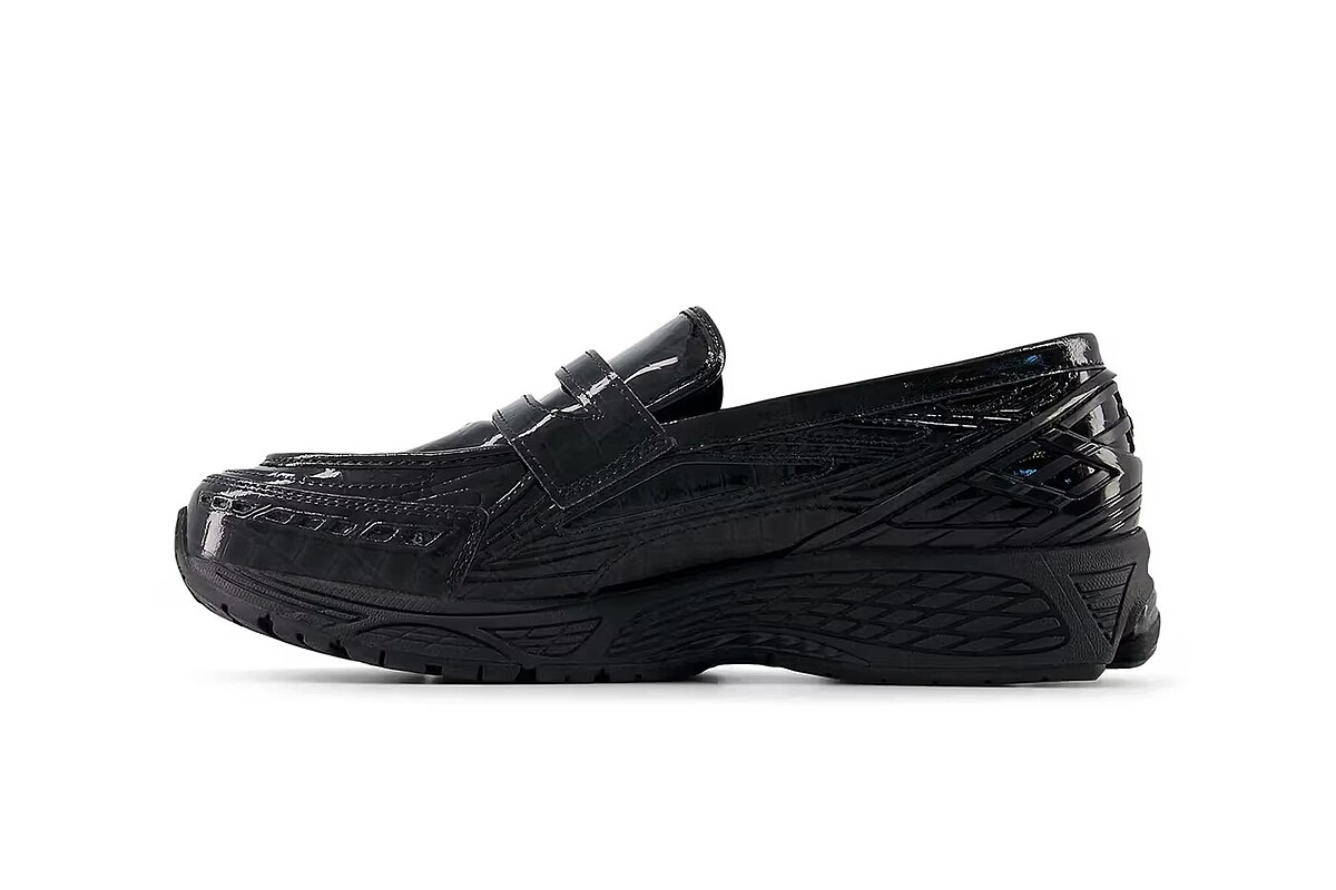 New Balance 1906 Loafer 'Black Croc' 鱷魚皮質感漆皮樂福鞋