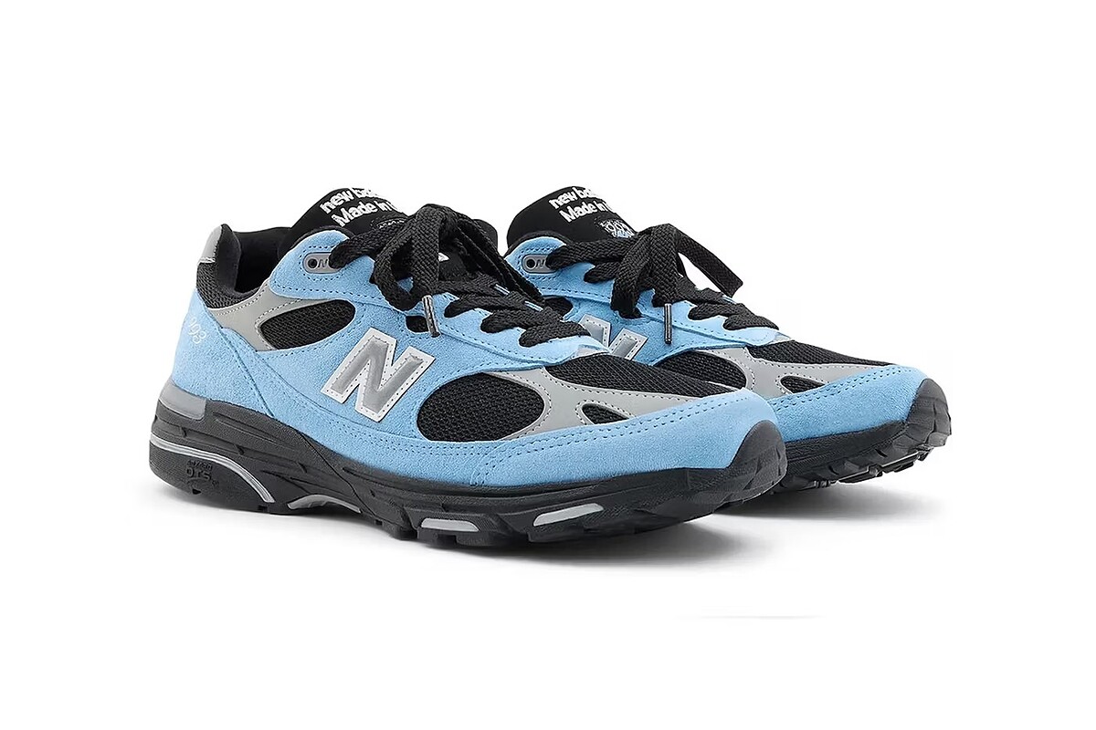 New Balance 993 'Community Blue' 美製跑鞋，採用鮮豔藍色設計