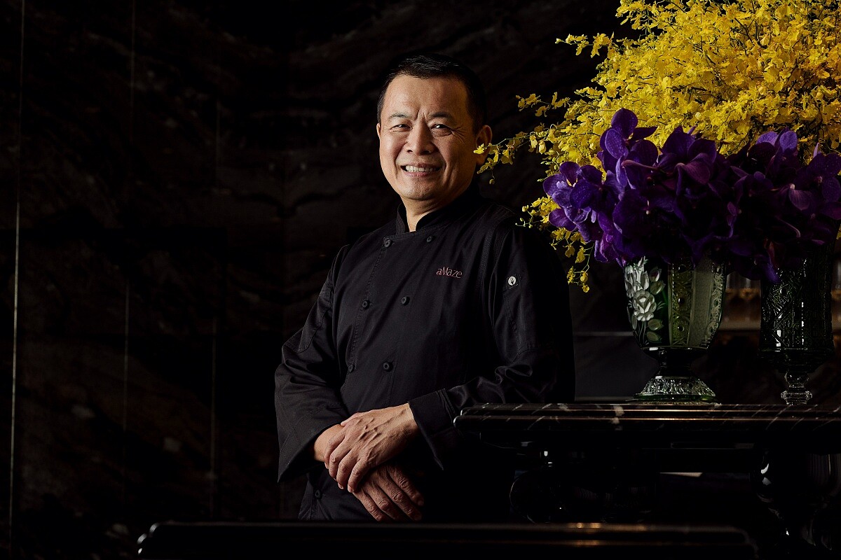 「aMaze 心宴」的行政總廚楊光宗。