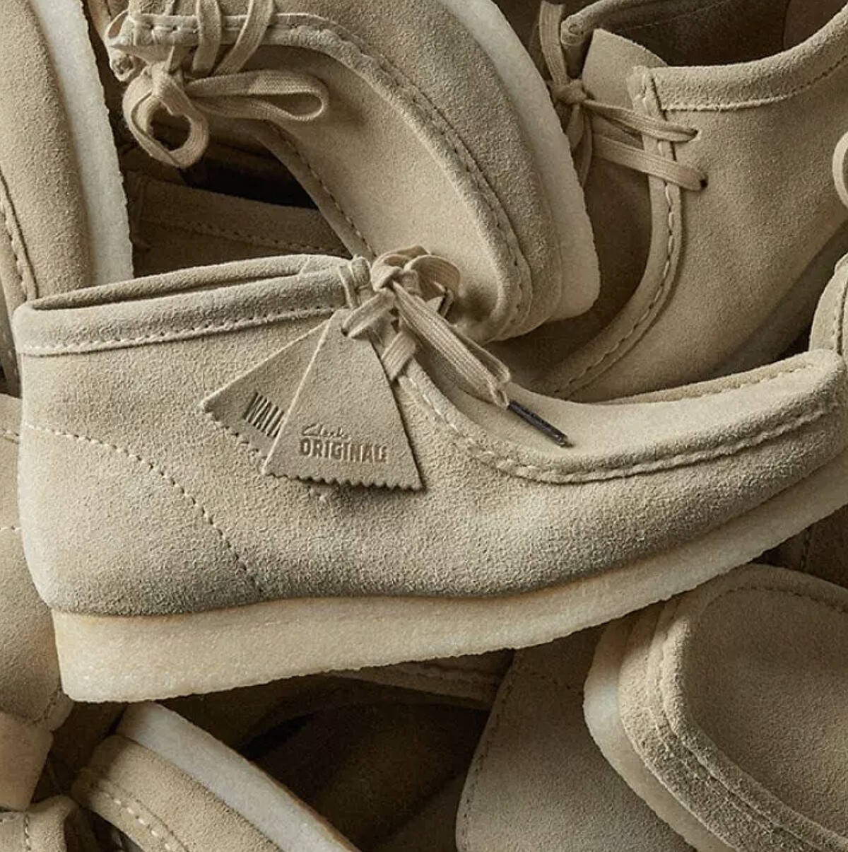 Clarks 經典袋鼠鞋 (Wallabee) 的側面輪廓