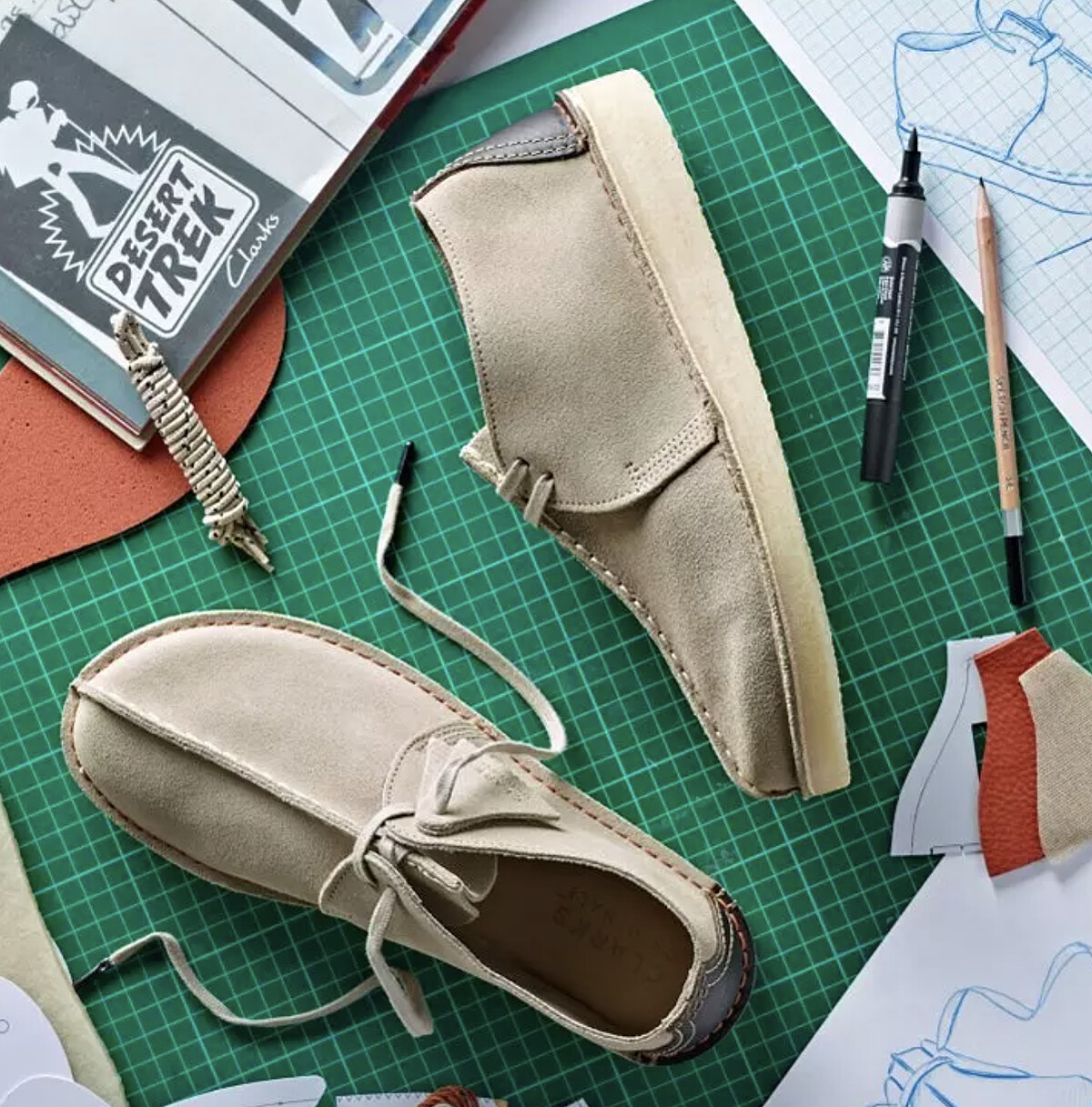 Clarks 沙漠健行鞋（Desert Trek）
