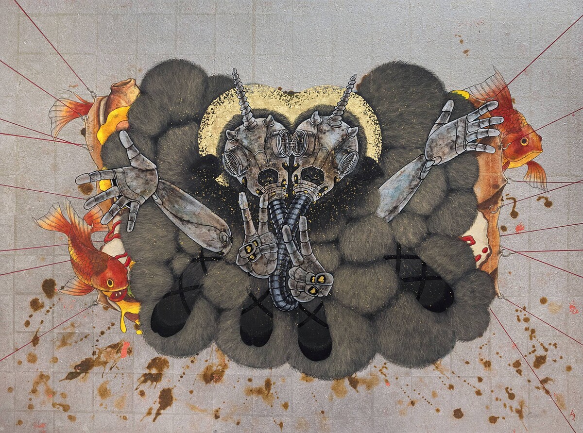 台灣藝術家 Fulin 作品 ✌︎(_&omega;_✌︎ )｜奇想會提供