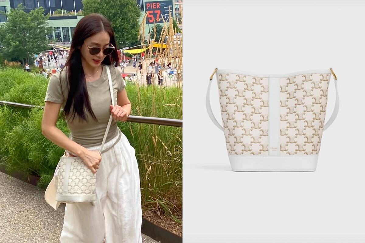 Celine標誌印花小號水桶包 NT.56,000