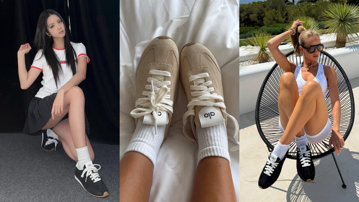 社群火紅的ALO德訓鞋Jisoo也穿上了！時髦百搭程度被譽為是平替款Miu Miu