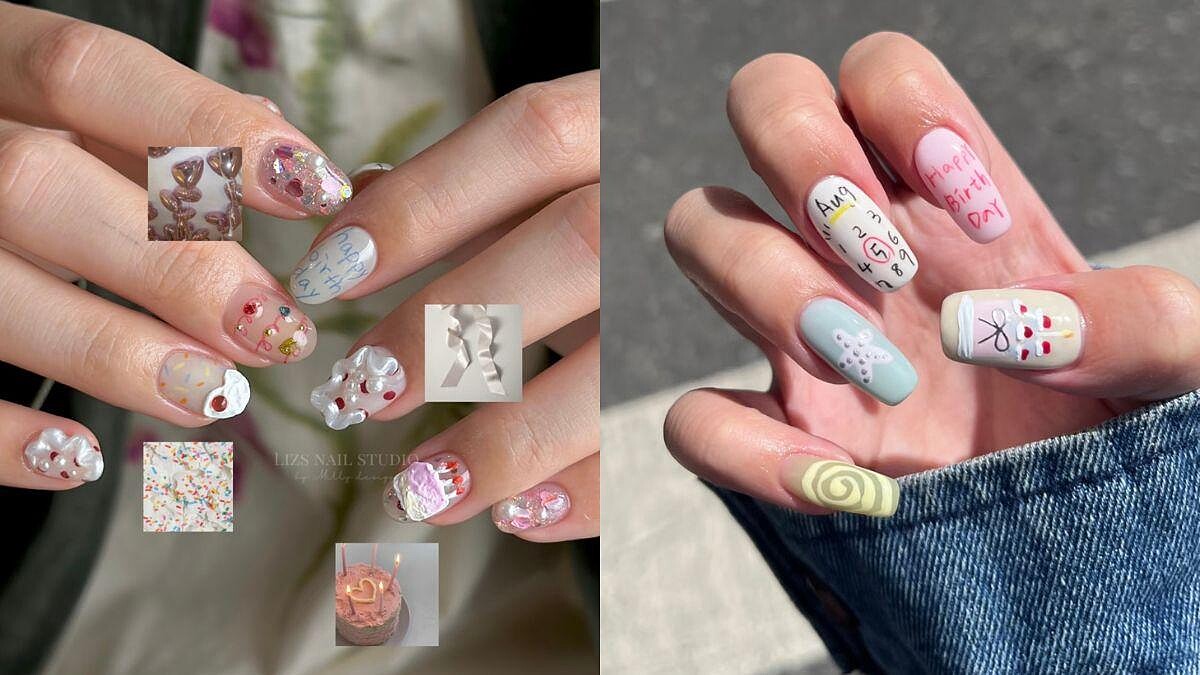 2025美甲推薦「蛋糕美甲」6款系列靈感，生日美甲就做這款！