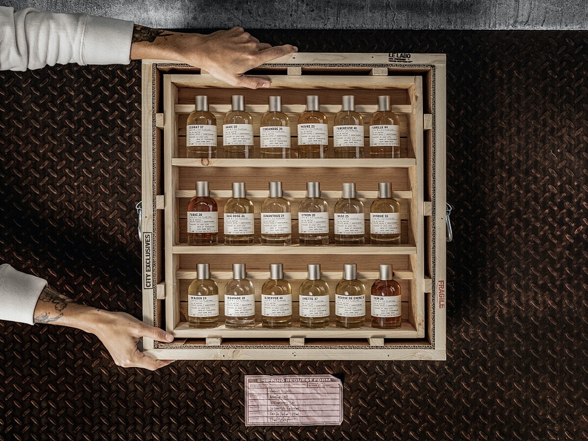 LE LABO城市限定系列淡香精100ml全系列2025形象圖。