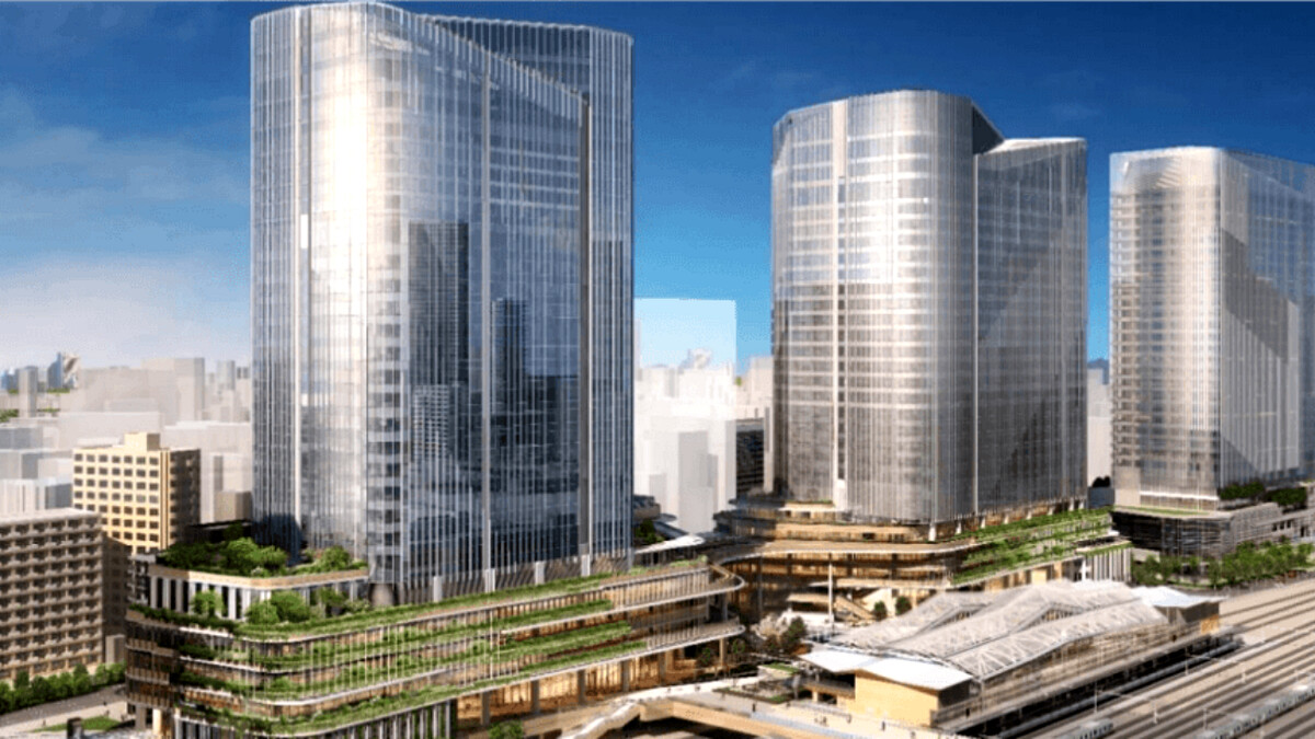 「東京JW萬豪酒店」隱身於高輪GATEWAY CITY之中