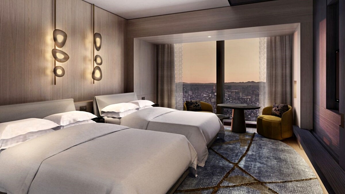 「東京JW萬豪酒店」客房設計