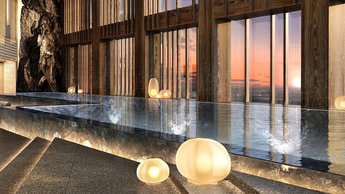 「東京JW萬豪酒店」25米室內泳池