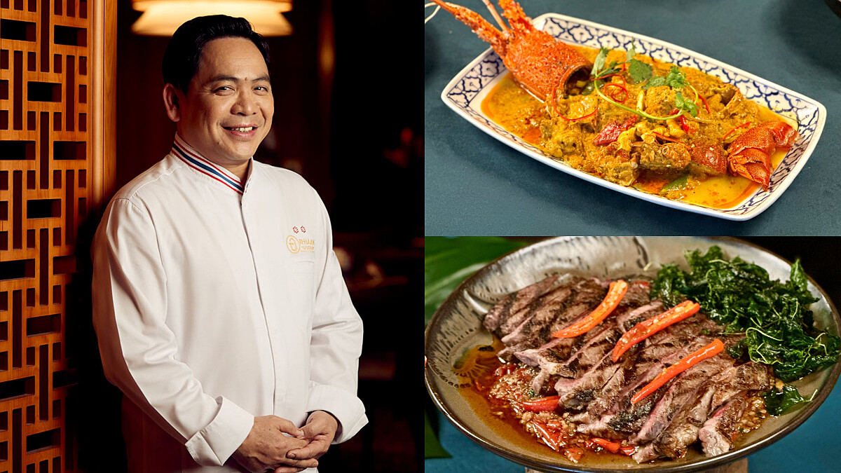 米其林二星「泰國國寶主廚」登台限時客座！重現四地皇室御膳，連Lisa都曾去朝聖