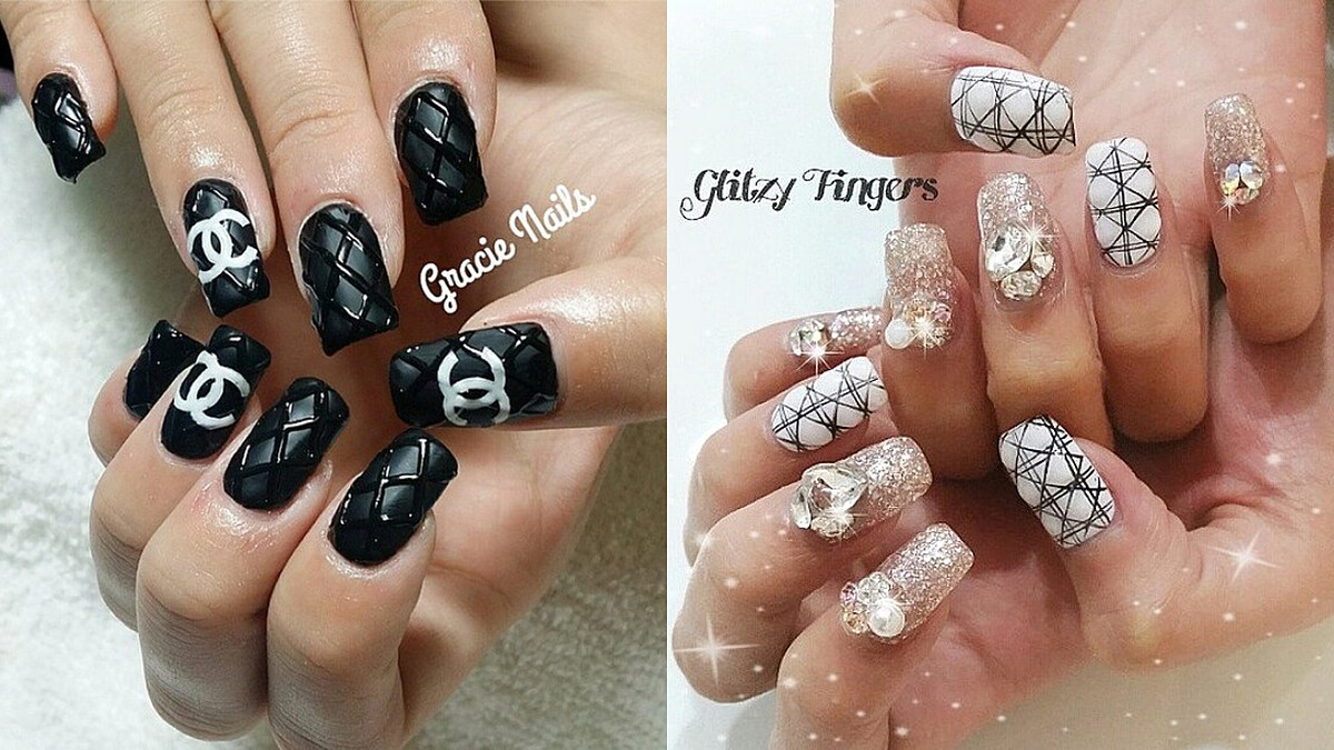 Chanel、Gucci…任你挑!讓姊妹們瘋狂尖叫的10款奢華美甲