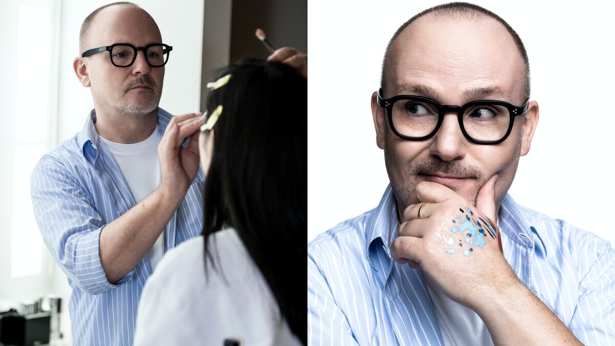 迪奧全球彩妝創意形象總監Peter Philips。