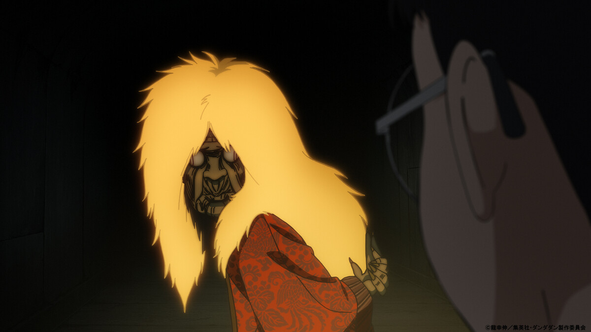 高速婆婆原本的樣子。Photo/X@anime_dandadan