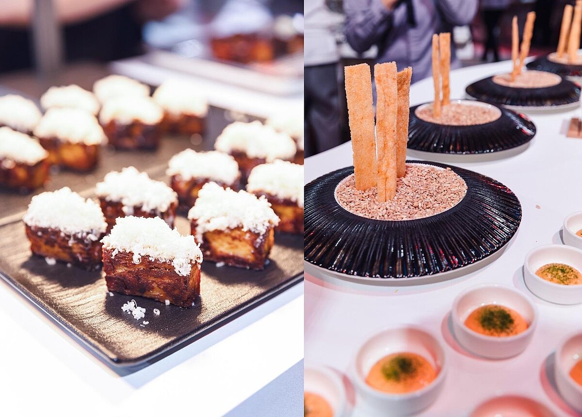 Roganic「松露布甸」 / 「龍蝦脆片」