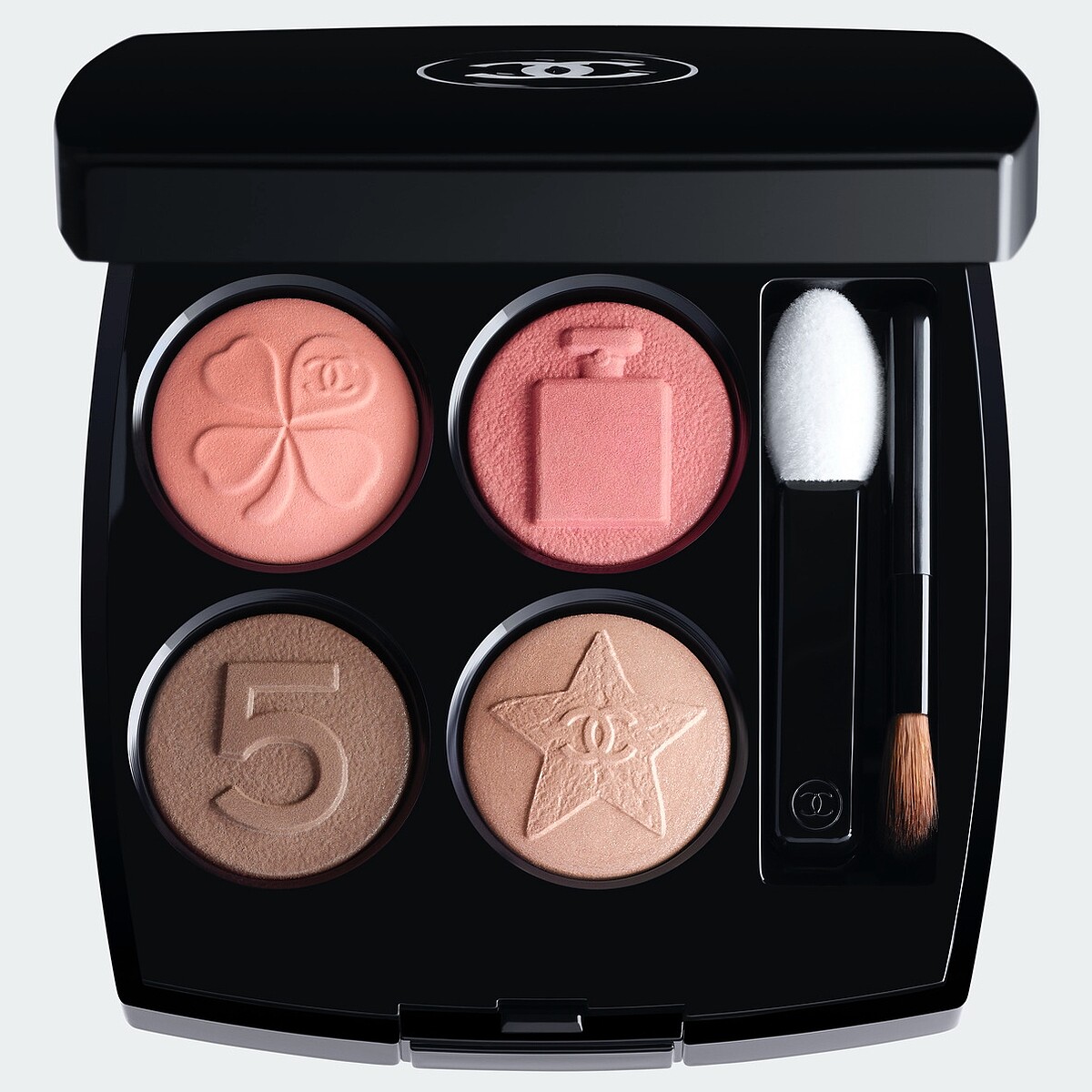 CHANEL香奈兒珠寶鈕扣四色眼影(#209幸運)，NT3,000