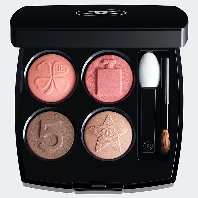 CHANEL香奈兒珠寶鈕扣四色眼影(#209幸運)，NT3,000