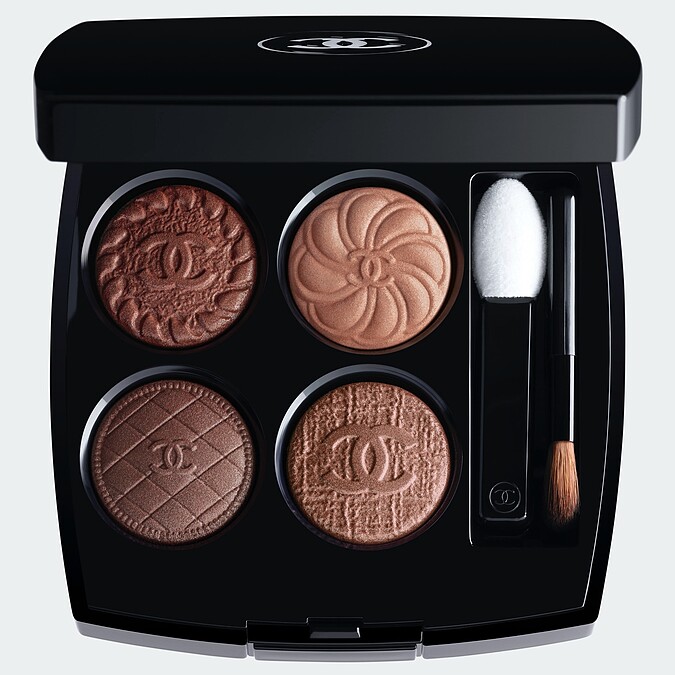 CHANEL香奈兒珠寶鈕扣四色眼影(#219工藝)，NT3,000
