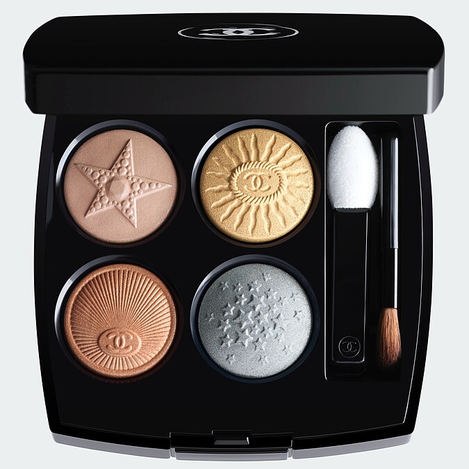 CHANEL香奈兒珠寶鈕扣四色眼影(#229星際)，NT3,000