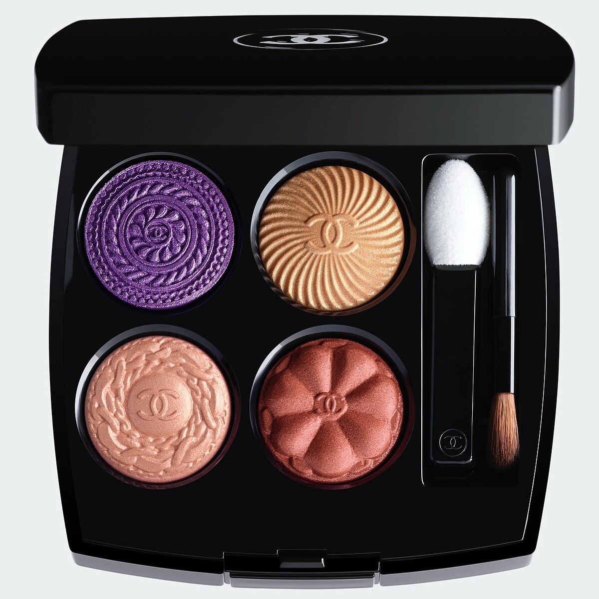 CHANEL香奈兒珠寶鈕扣四色眼影(#239巴洛克)，NT3,000