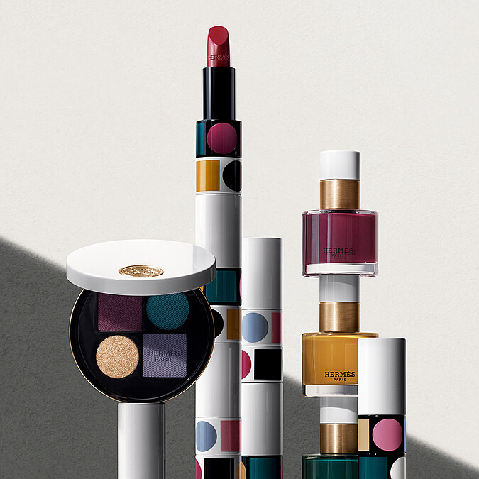愛馬仕美妝2025秋冬限量珍藏版產品視覺圖&copy; Anastasiia Duvallié。