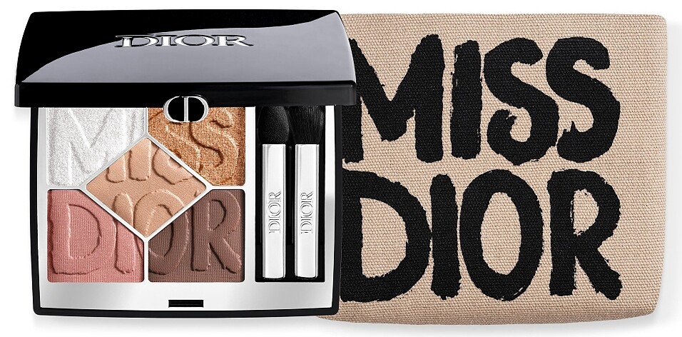 迪奧經典五色眼影 MISS DIOR限量系列(#664柔和裸棕)6.5g，NT3,300