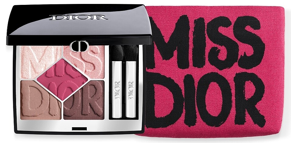 迪奧經典五色眼影 MISS DIOR限量系列(#862閃耀桃粉)6.5g，NT3,300