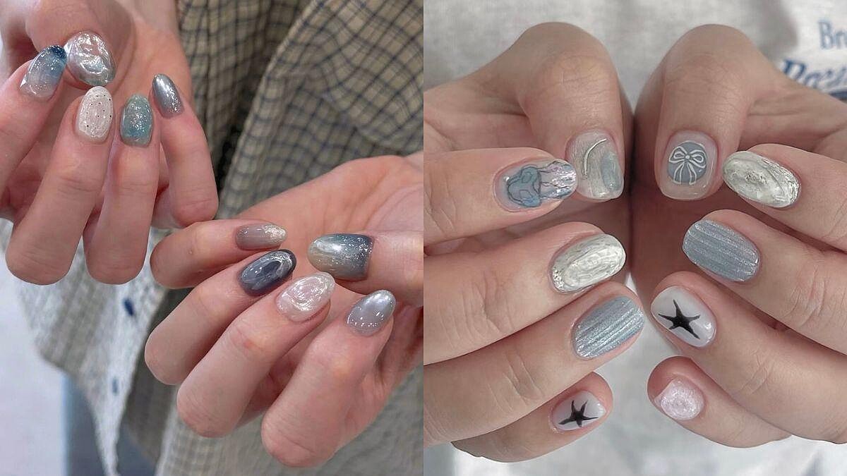 2025夏日美甲推薦「水母美甲」水母美甲是什麼？4大系列靈感一次看