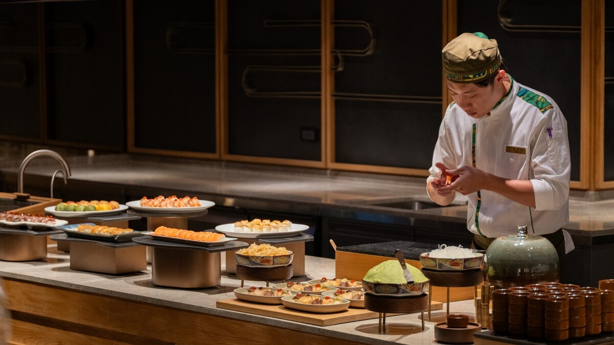 高雄島語自助餐：日式料理區「盛」